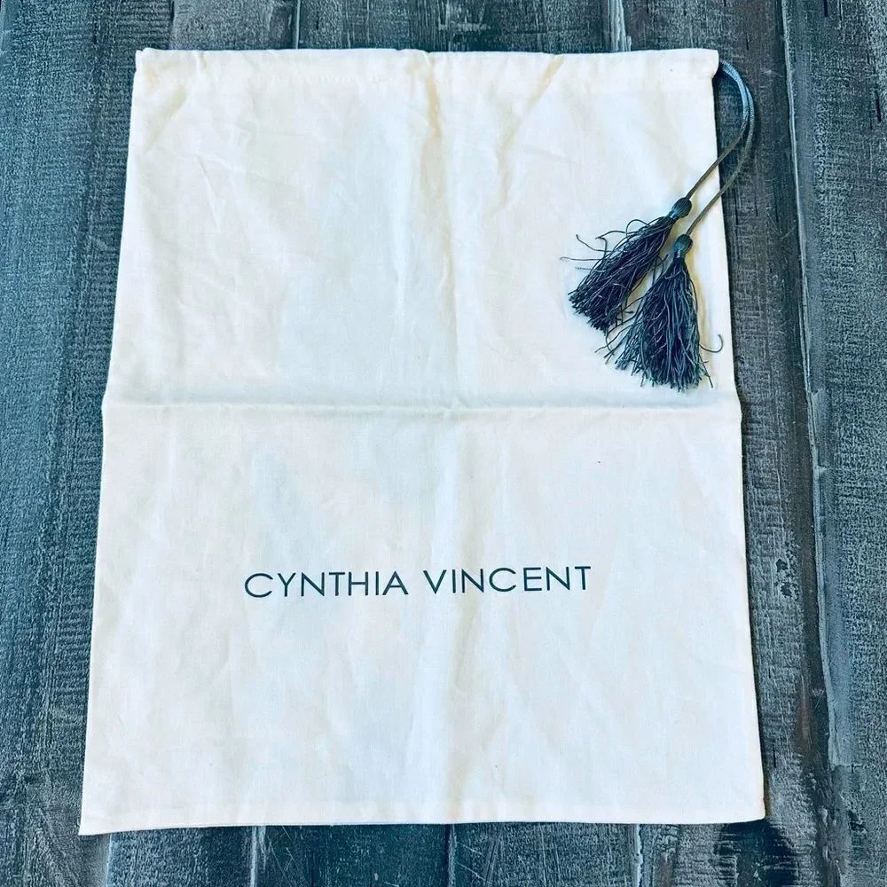 Cynthia Vincent Protective Drawstring Dust Bag Storage Travel Bag